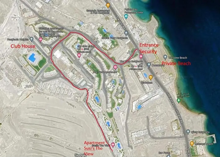 Apartment Susi`s Theview Luxuriöse Mit Fantastischem Meerblick Hurghada